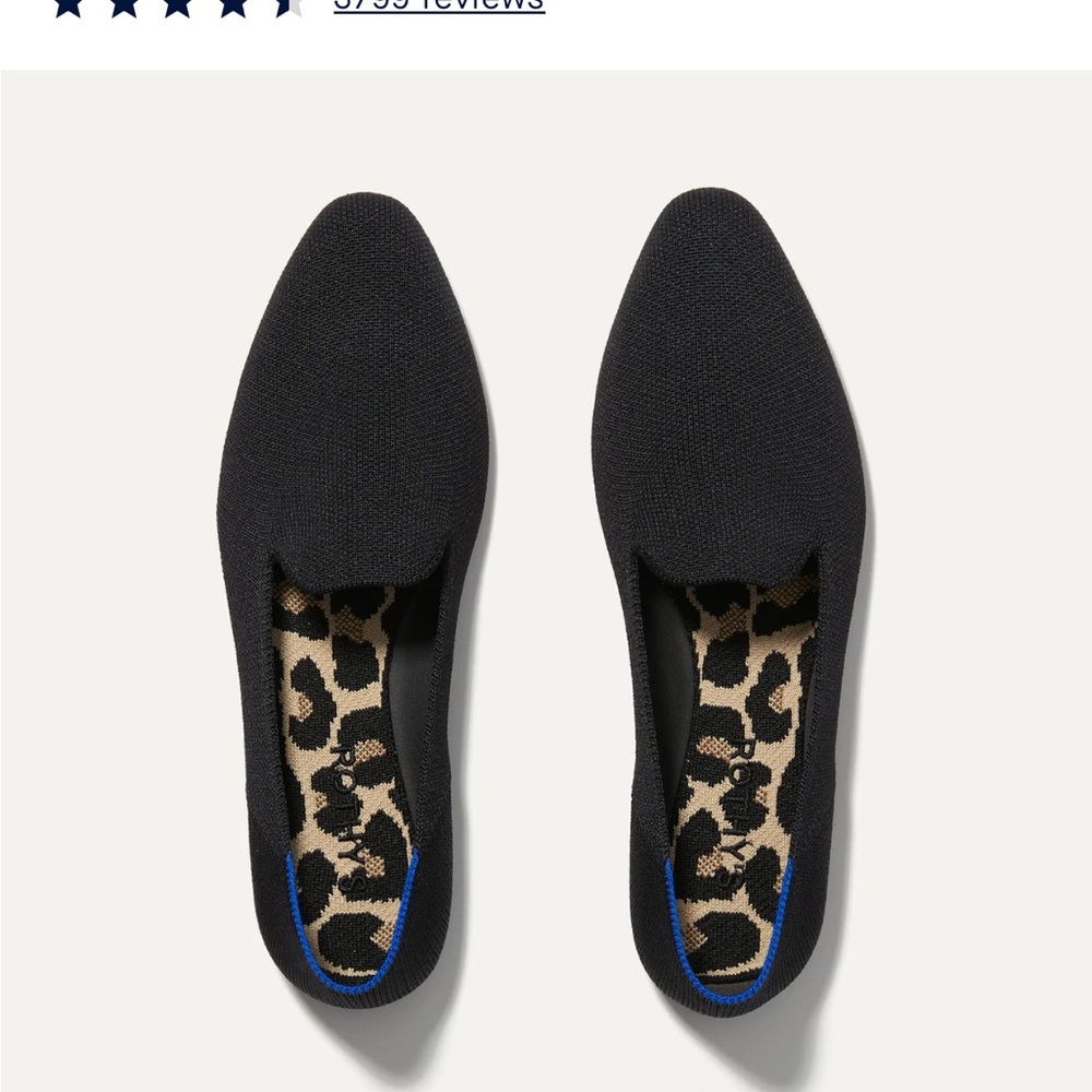 Rothy’s Black Almond Loafers
